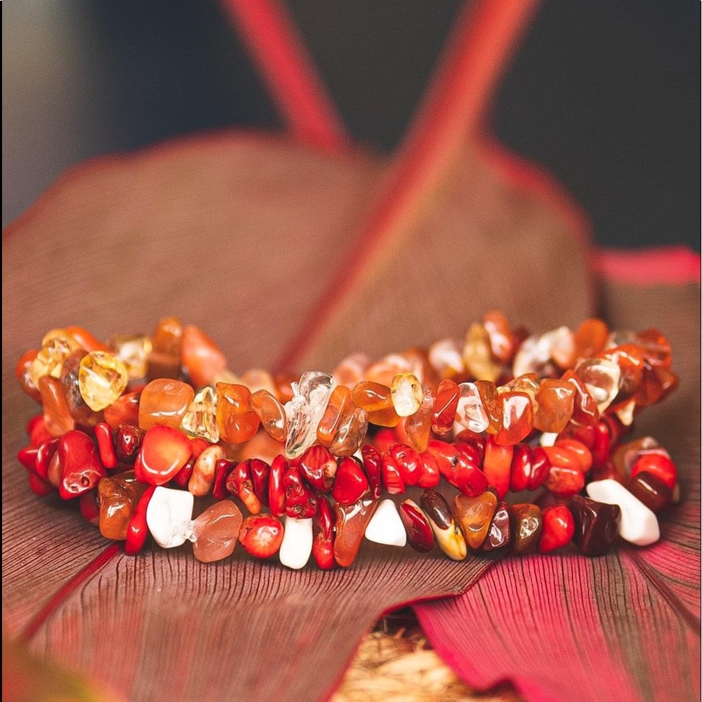 ✴️Sale -Handmade Water Stone Bracelet Set